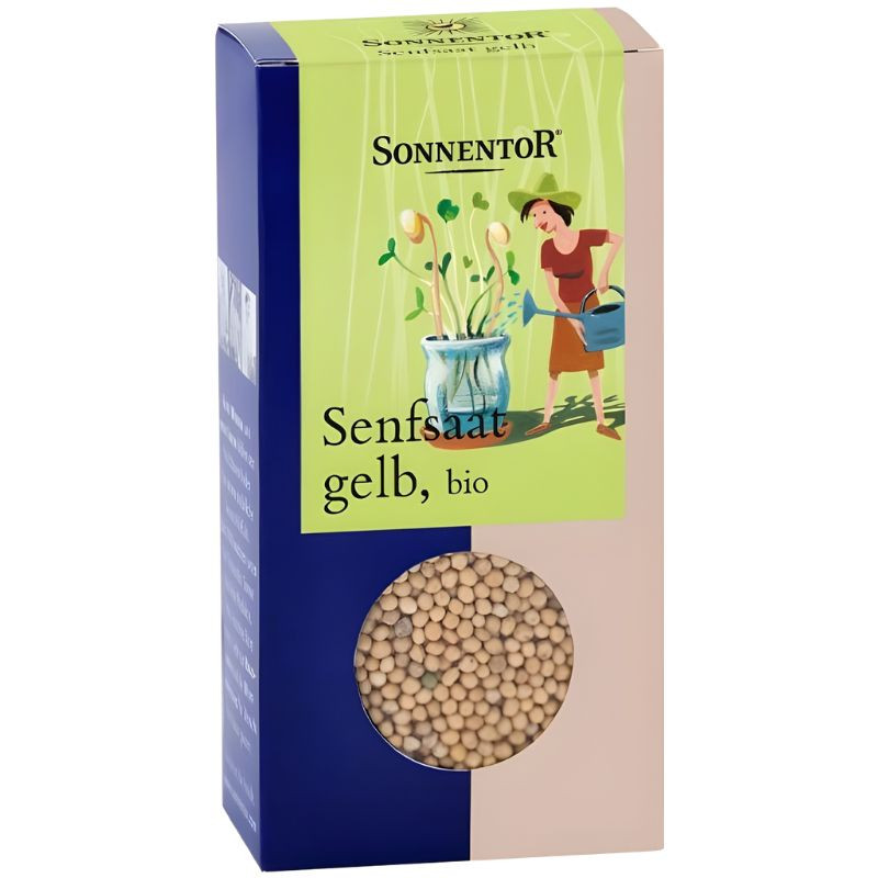 SEMILLAS DE MOSTAZA AMARILLA PARA GERMINAR 120G SONNENTOR