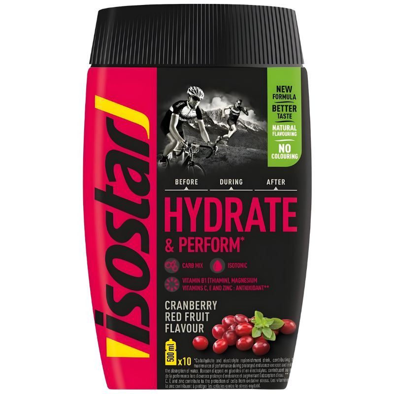 BEBIDA HYDRATE & PERFORM SABOR ARÁNDANOS 560G ISOSTAR