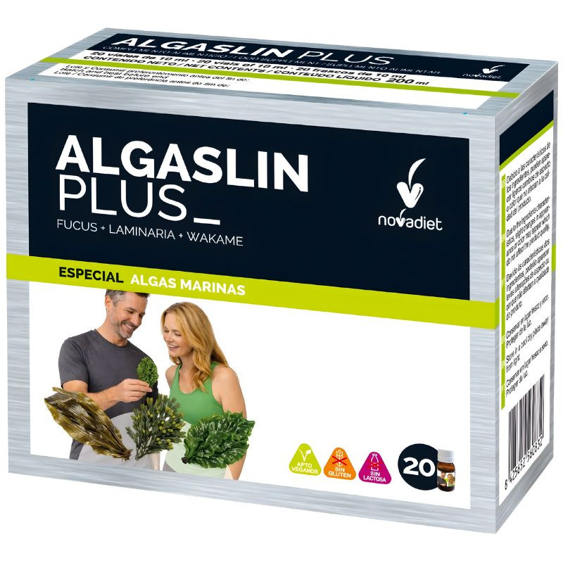 ALGASLIN PLUS 20 VIALES NOVADIET