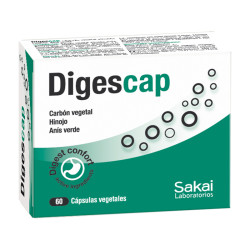 DIGESCAP(CARB VEGET) 60...