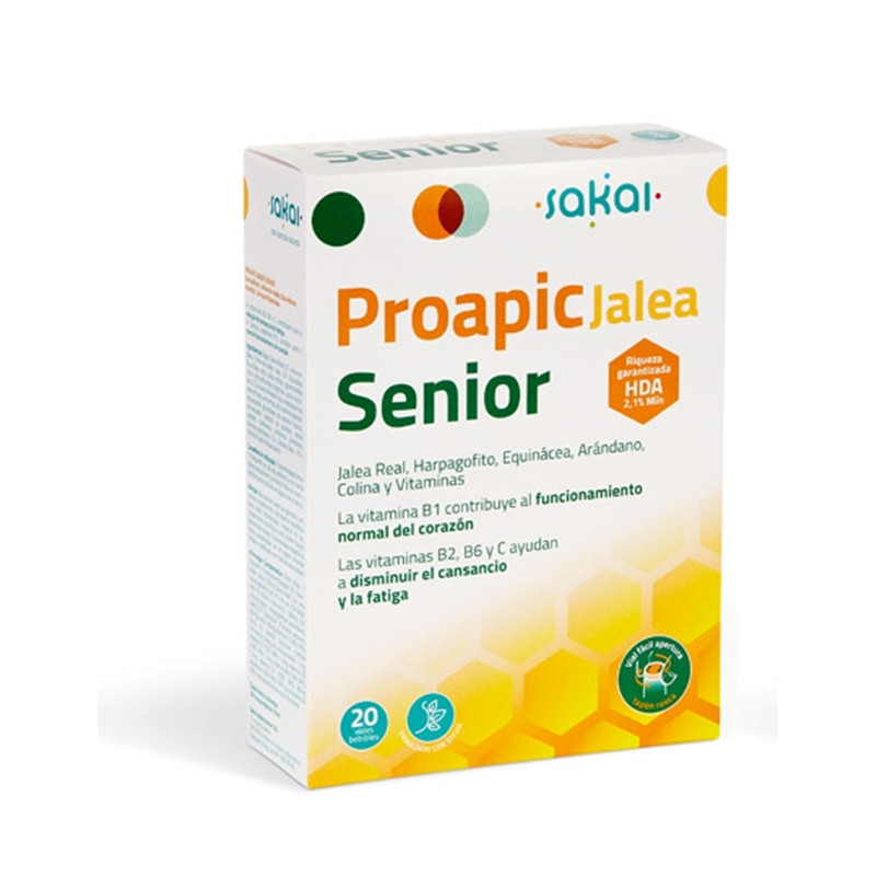 JALEA SENIOR EXTRA PROAPI 20 VIALES 10Ml. SAKAI