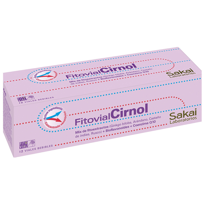 CIRNOL FITOVIAL 12 VIALES 10Ml. SAKAI