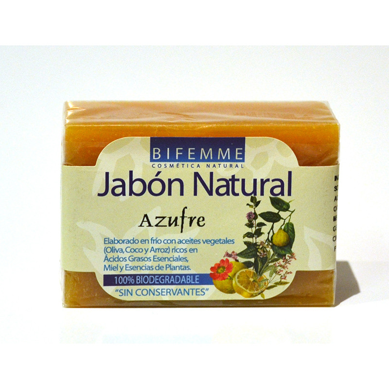 JABON AZUFRE 100Gr. BIFEMME