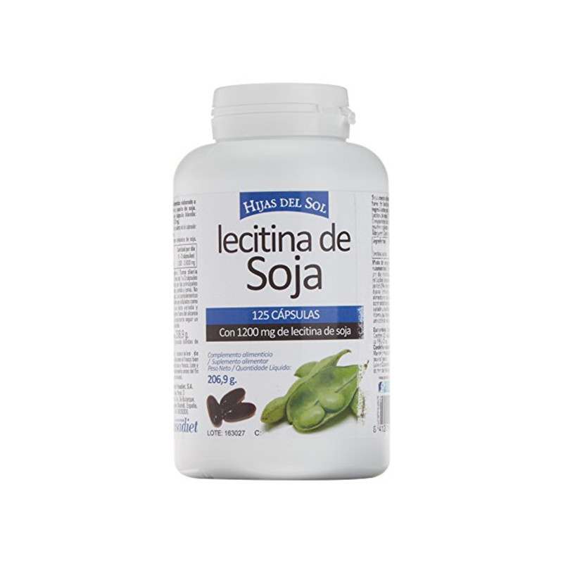 LECITINA SOJA 1.200Mg. 125 PERLAS HIJAS DEL SOL