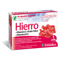 ZENTRUM HIERRO 45 CAPSULAS...