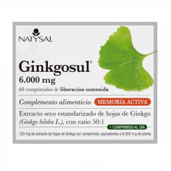 GINKGOSUL 60 COMPRIMIDOS...