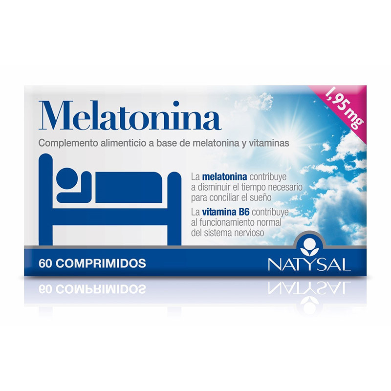 MELATONINA 60 COMPRIMIDOS NATYSAL