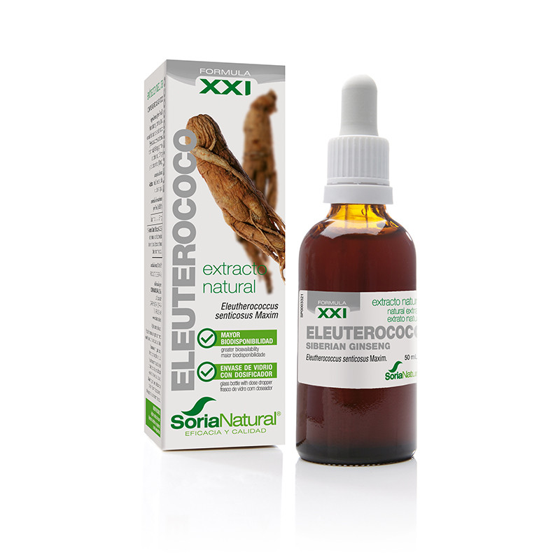 EXTRACTO DE ELEUTEROCOCO FORMULA XXI 50Ml. SORIA NATURAL