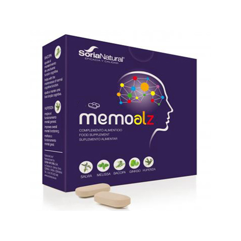 MEMOALZ 60 COMPRIMIDOS DE 1100Mg. SORIA NATURAL