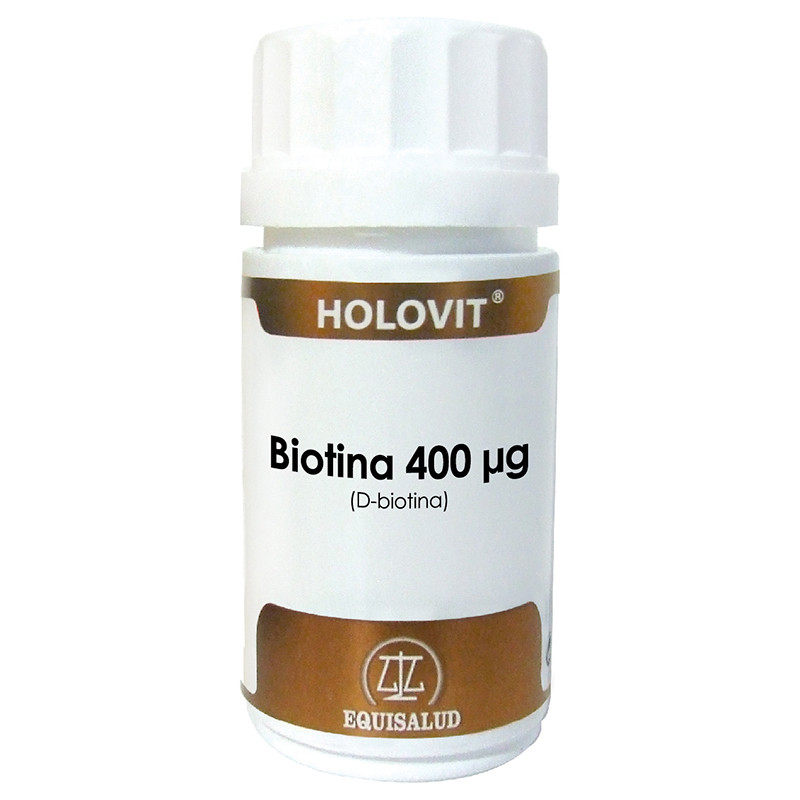 HOLOVIT BIOTINA 400µg. 50 CAPSULAS EQUISALUD