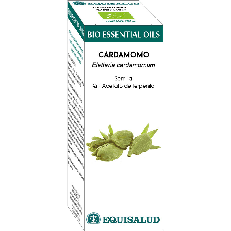 BIO ESSENTIAL OIL CARDAMOMO 10Ml. EQUISALUD