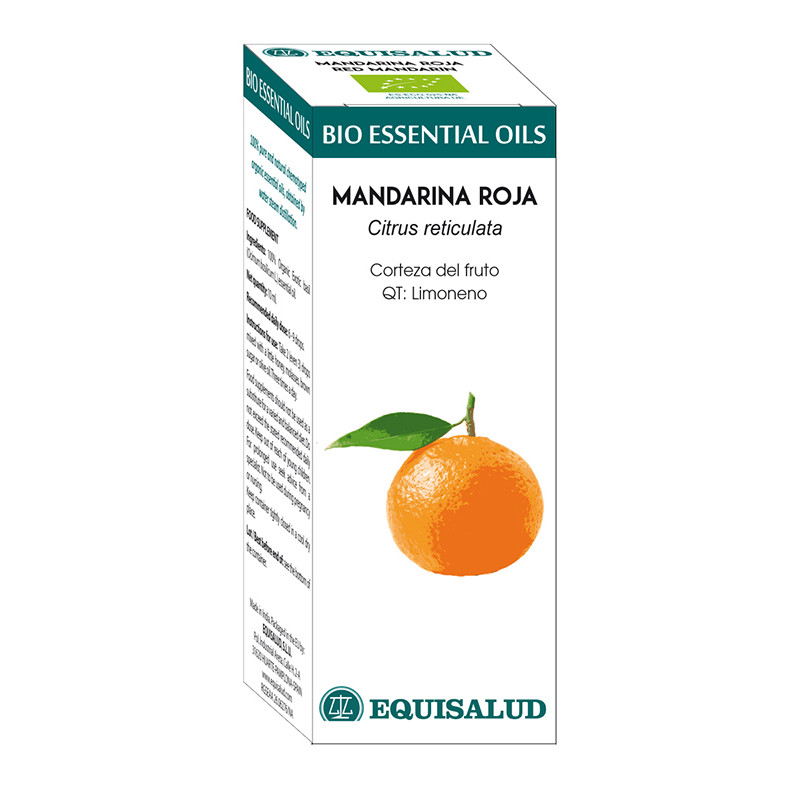 BIO ESSENTIAL OIL MANDARINA ROJA 10Ml. EQUISALUD