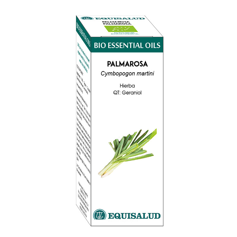 BIO ESSENTIAL OIL PALMAROSA 10Ml. EQUISALUD
