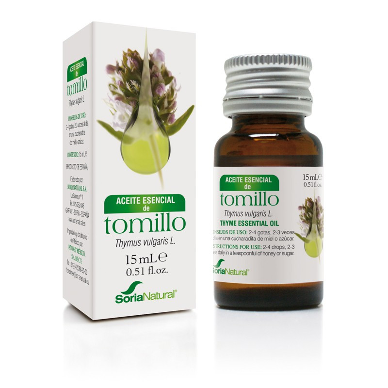 ACEITE ESENCIAL DE TOMILLO 15Ml. SORIA NATURAL