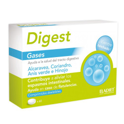 DIGEST GASES 60 COMPRIMDOS...