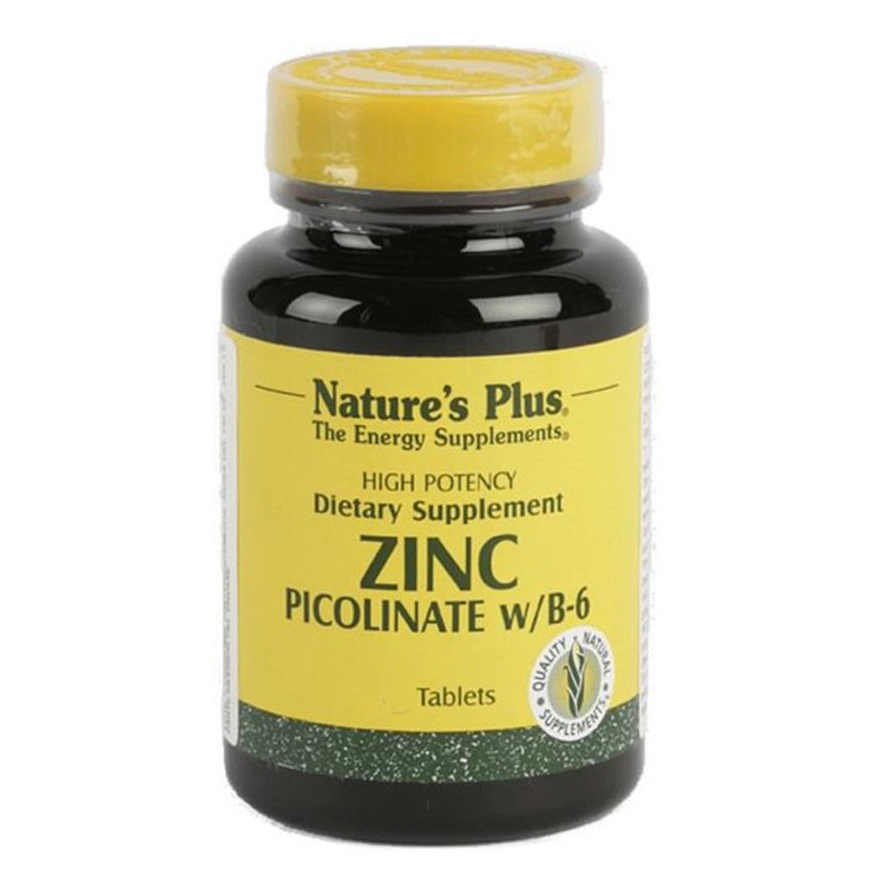 PICOLINATO DE ZINC 120 COMPRIMIDOS NATURE´S PLUS