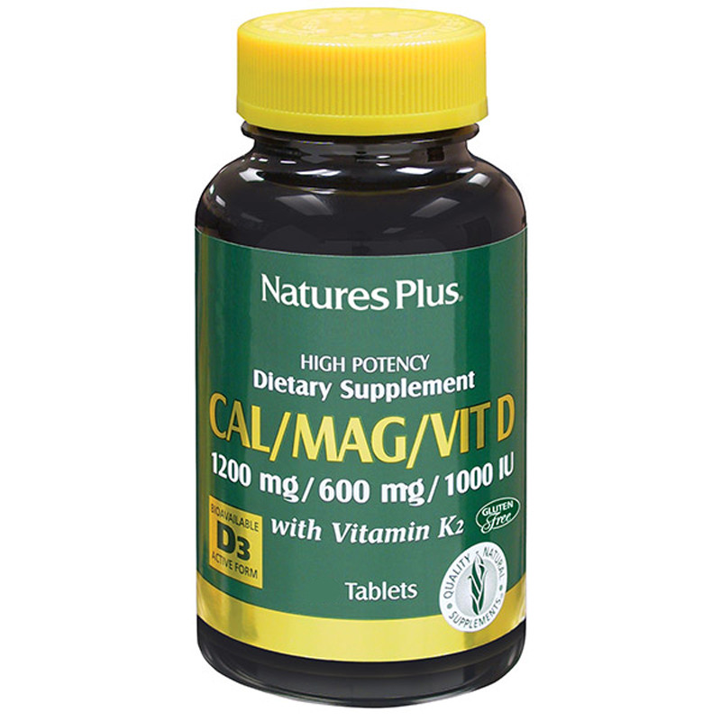 CA/MG/D3/K2 30 COMPRIMIDOS NATURE´S PLUS