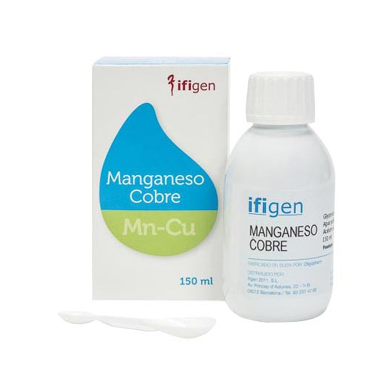 OLIGOELEMENTOS MANGANESO+COBRE 150Ml. IFIGEN