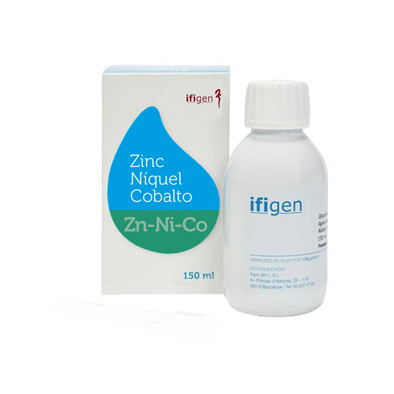 OLIGOELEMENTOS ZINC +NIQ+COBALTO 150Ml. IFIGEN