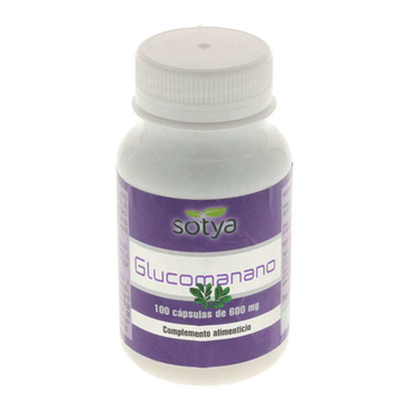 GLUCOMANANO 100 CAPSULAS VEGETALES DE 600Mg. SOTYA