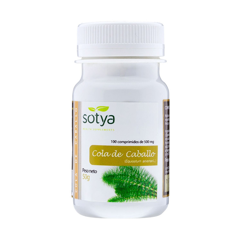 COLA DE CABALLO 500Mg. 100 COMPRIMIDOS SOTYA