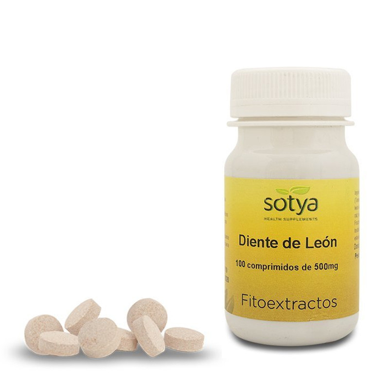 DIENTE DE LEON 500Mg. 100 COMPRIMIDOS SOTYA