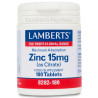 ZINC 180 TABLETAS LAMBERTS