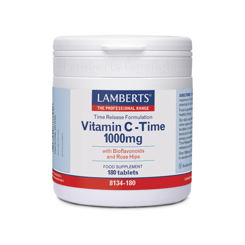 VITAMINA C 1.000Mg. LIBERACION SOSTENIDA 180 TABLETAS LAMBERTS