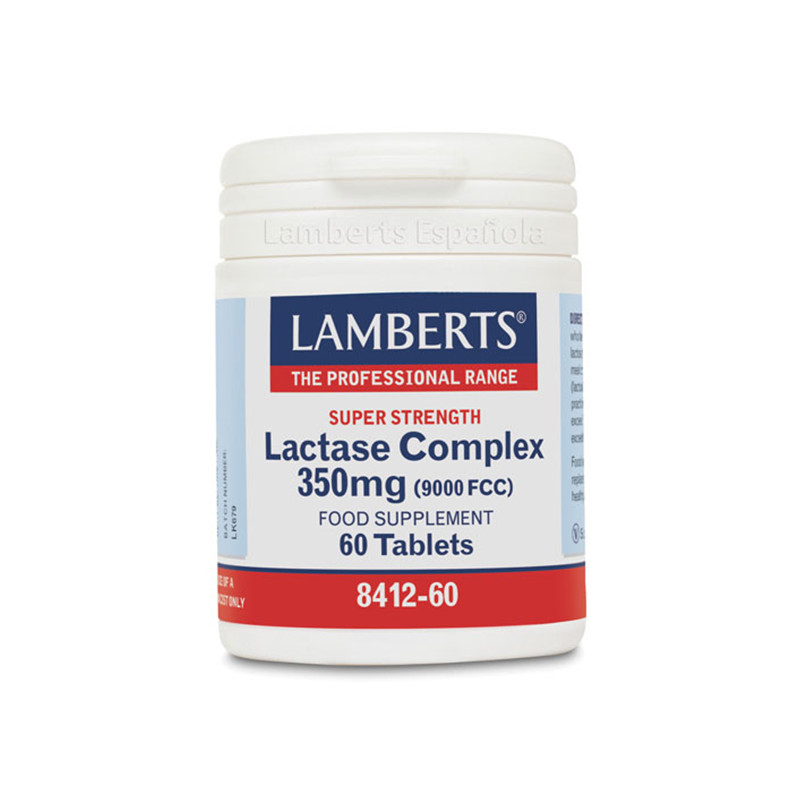 COMPLEJO DE LACTASA 60 TABLETAS LAMBERTS