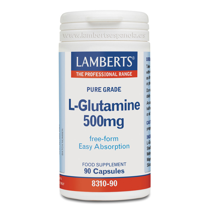 L-GLUTAMINA 90 CAPSULAS LAMBERTS