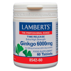 GINKGO BILOBA 6.000Mg. 60...