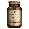 VITAMINA D3 2200UI (55Mcg.) 50 CAPSULAS VEGETALES SOLGAR