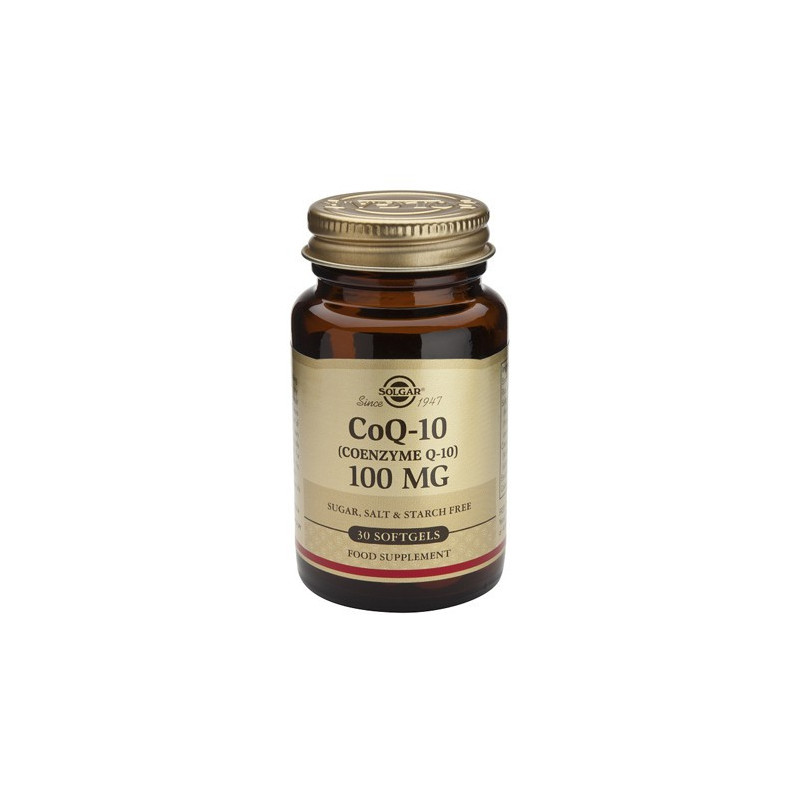 COENZIMA CoQ-10 100 MG 30 CAPSULAS SOLGAR