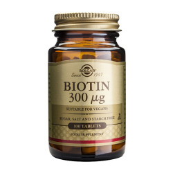 BIOTINA 100 CAPSULAS SOLGAR