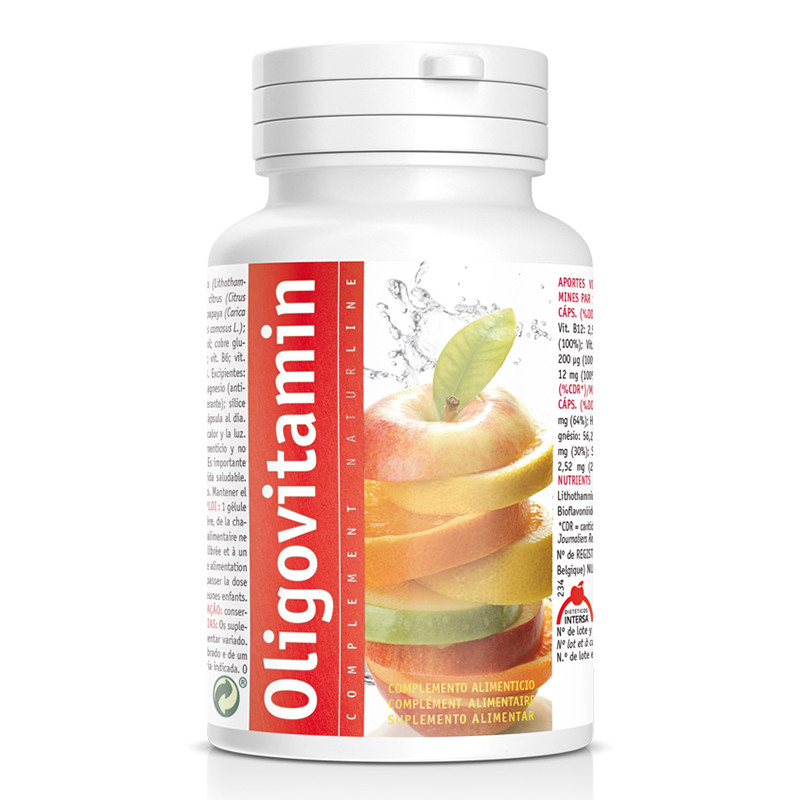 OLIGOVITAMIN 60 CAPSULAS INTERSA