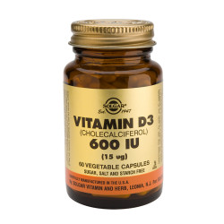 VITAMINA D3 600UI (15Mcg.)...