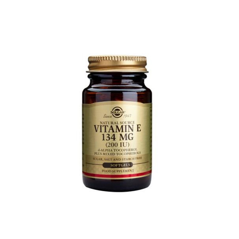 VITAMINA E 200 UI (134 MG) 250 CAPSULAS SOLGAR