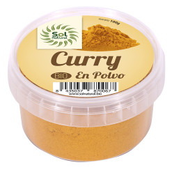 CURRY EN POLVO BIO 100Gr....