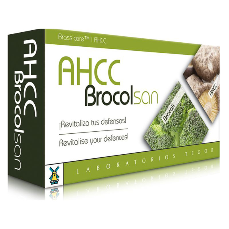 AHCC BROCOLSAN 60 CAPSULAS TEGOR