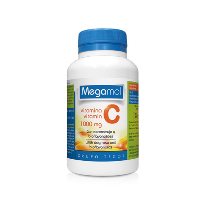 VITAMINA C MEGAMOL 30 COMPRIMIDOS TEGOR