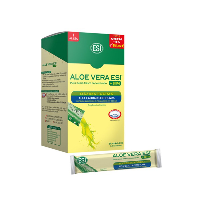 ZUMO ALOE VERA FORTE 24 POCKET DRINK ESI