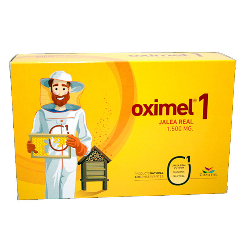 OXIMEL 1 JALEA REAL 1500Mg. 20+10 AMPOLLAS CONATAL