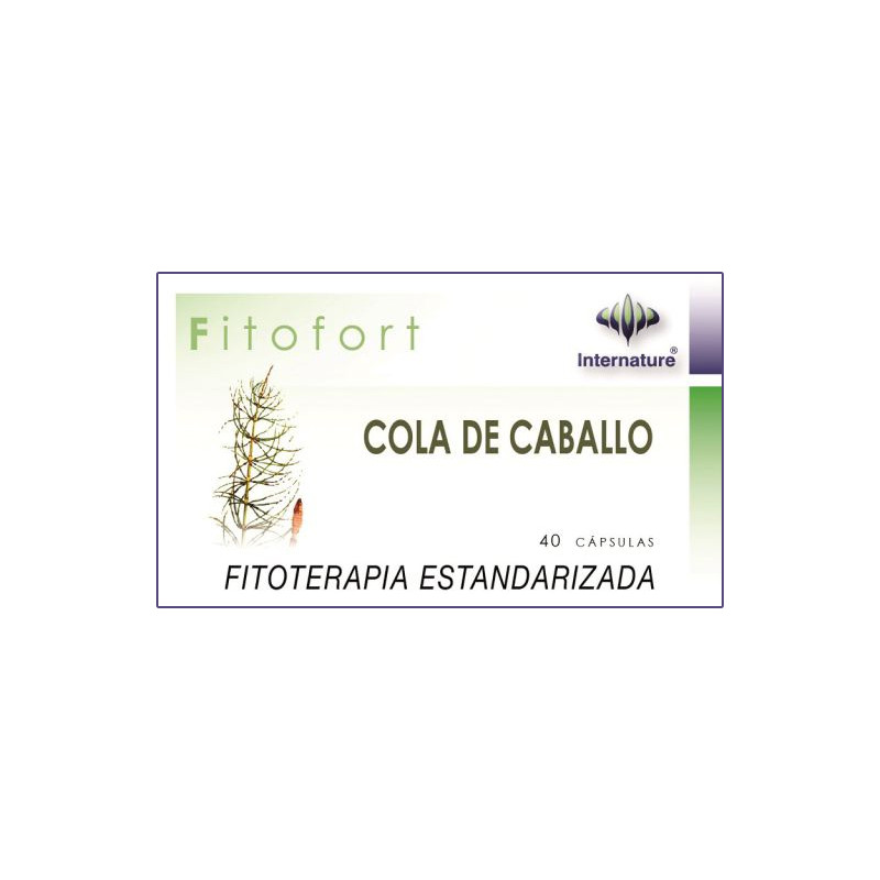 FITOFORT COLA CABALLO 40 CAPSULAS INTERNATURE