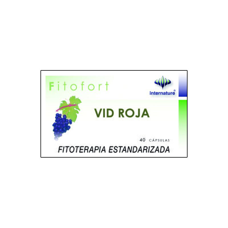 FITOFORT VID ROJA 40 CAPSULAS INTERNATURE