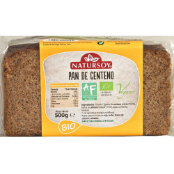 PAN DE CENTENO 500Gr. NATURSOY