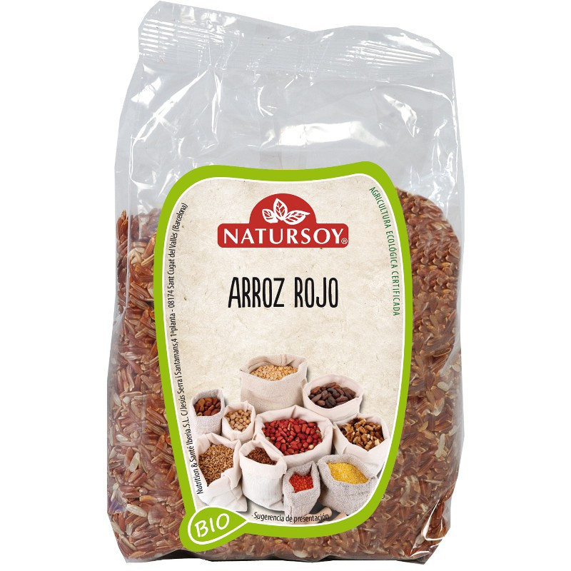 ARROZ ROJO 375Gr. NATURSOY