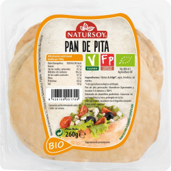 PAN DE PITA 260Gr. NATURSOY