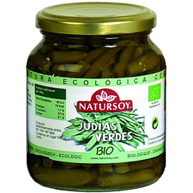 JUDIAS VERDES 340Gr. NATURSOY