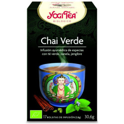 YOGI TEA CHAI VERDE 17 FILTROS