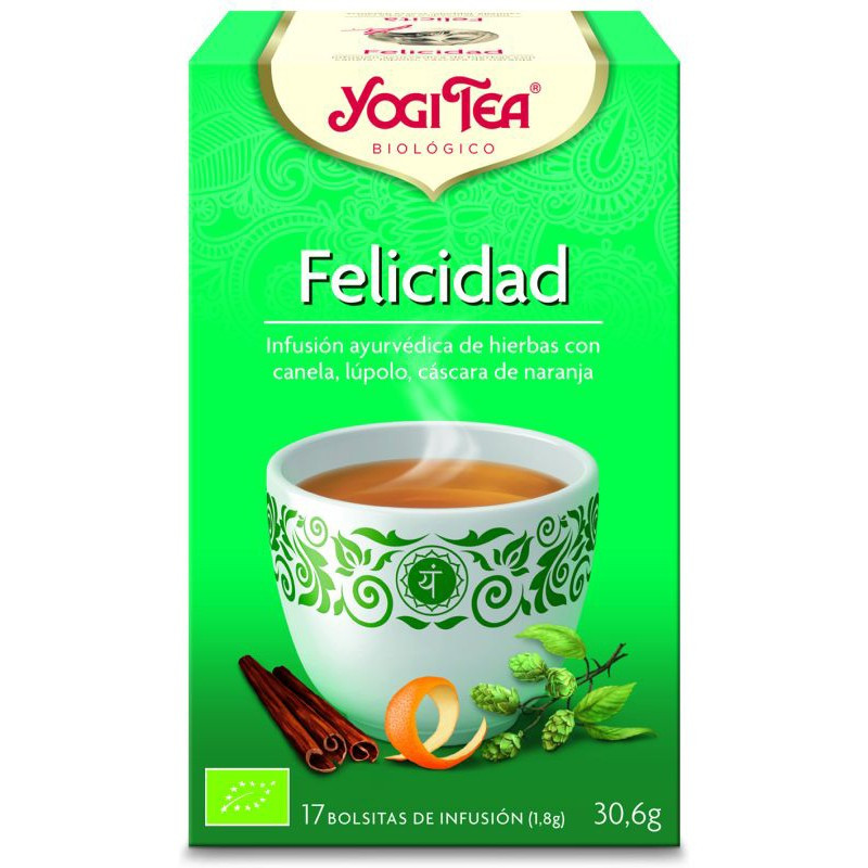 YOGI TEA FELICIDAD 17 FILTROS